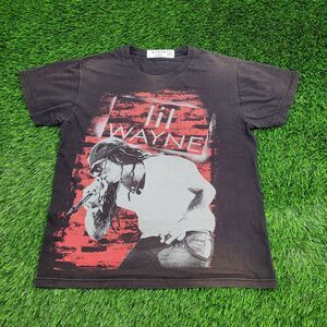 Lil-Wayne Shirt Womens Large 20x24 Faded-Black
